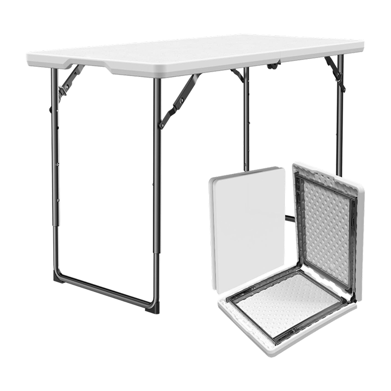 Folding Table 4FT with Adjustable Height